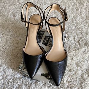 Banana Republic Ankle Strap Kitten Heels